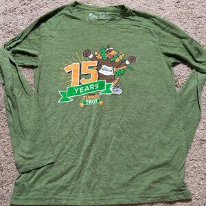 15 Year Festival Foods Turkey Trot Shirt Mens Small Excellent Condit. Wisconsin